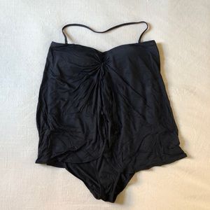 Ralph Lauren layered one piece bathing suit